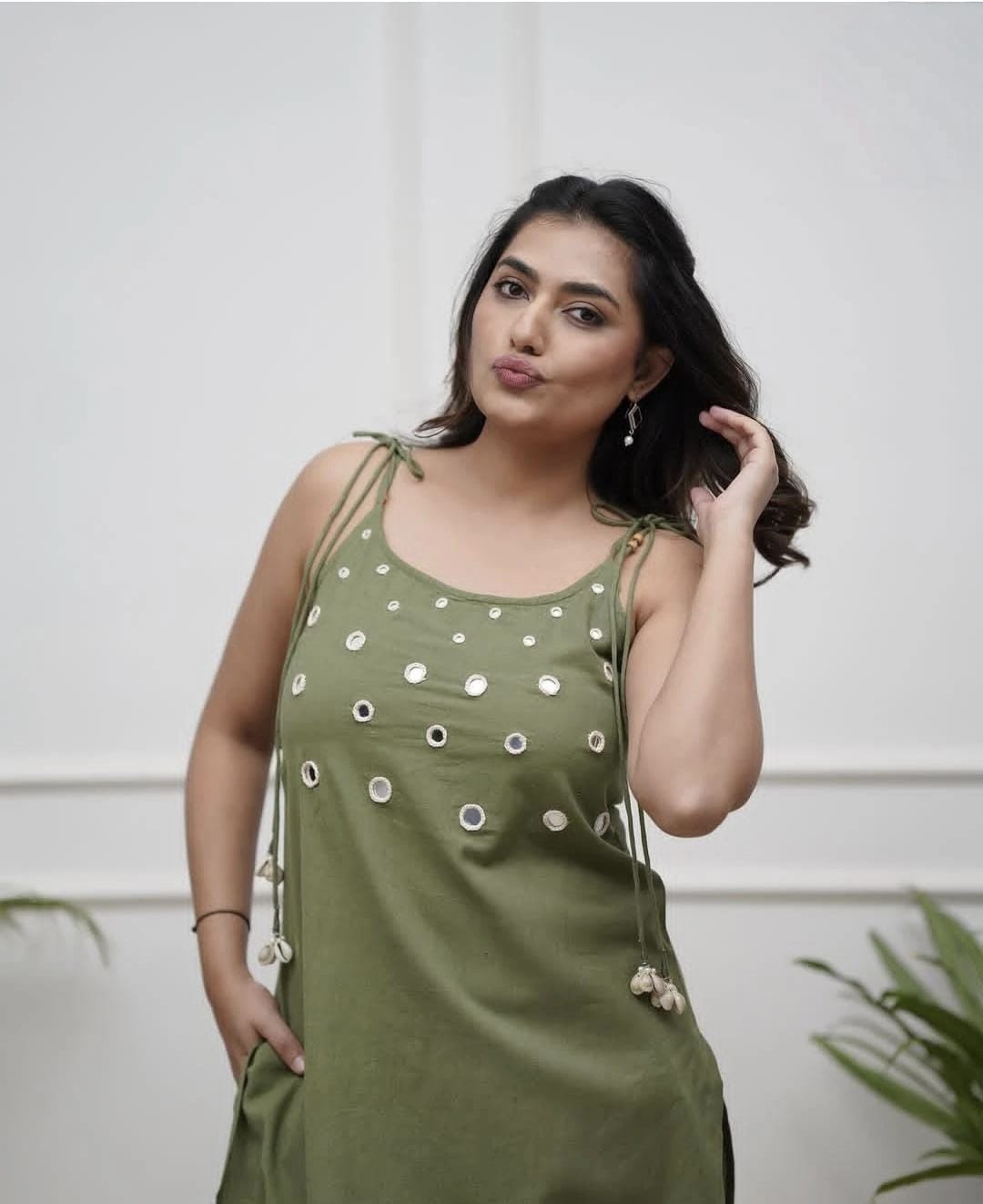Zoktraa Two-Piece Kurti with Pant Set